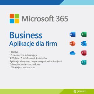 Microsoft 365 Business Aplikacje dla firm Microsoft 365 Apps for Business